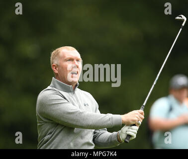 Wentworth, England. 23.Mai 2018. Wentworth Golf Club, UK. 23. Mai 2018. Paul Scholes während der Pro Ich bin vor der BMW PGA Championship in Wentworth Golf Club am 23. Mai 2018 in Surrey, England Credit: Paul Terry Foto/Alamy leben Nachrichten Stockfoto