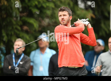 Wentworth, England. 23.Mai 2018. Wentworth Golf Club, UK. 23. Mai 2018. Michael Carrick während der Pro Ich bin vor der BMW PGA Championship in Wentworth Golf Club am 23. Mai 2018 in Surrey, England Credit: Paul Terry Foto/Alamy leben Nachrichten Stockfoto