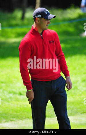 Wentworth Golf Club, Surrey, Großbritannien. 23 Mai, 2018. Martin Kaymer spielen in der BMW Meisterschaft Pro bei Wentworth Golf Club England UK 23.05.2018 Credit: Bigred/Alamy leben Nachrichten Stockfoto