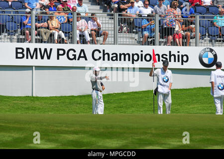 BMW PGA Golf Meisterschaft Pro bei Wentworth Golf Club, Surrey, Stockfoto