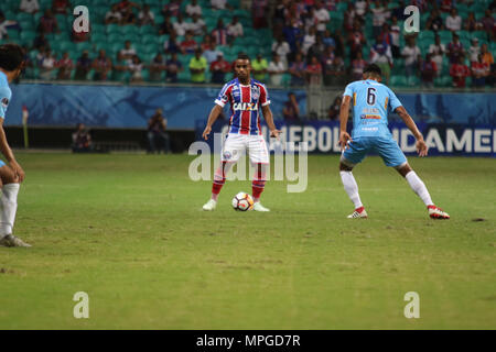 Salvador, Brasilien. 23 Mai, 2018. PArtida zwischen Bahia und Blühen, am Mittwoch (23.) in einem Spiel gültig für das South American Cup. Am Fonte Nova Arena in Salvador, BA. Credit: Tiago Caldas/FotoArena/Alamy leben Nachrichten Stockfoto