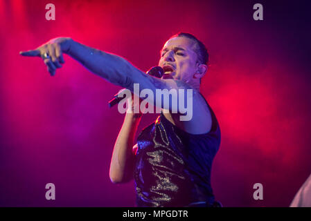 Anaheim, Kalifornien, USA. 22. Mai, 2018. Depeche Mode live auf der globalen Geist Tour im Honda Center in Anaheim, CA USA am 22. Mai 2018. Credit: Kevin Estrada/MediaPunch Credit: MediaPunch Inc/Alamy leben Nachrichten Stockfoto