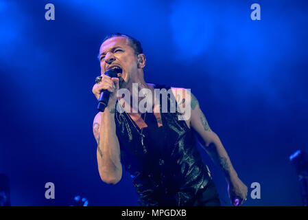 Anaheim, Kalifornien, USA. 22. Mai, 2018. Depeche Mode live auf der globalen Geist Tour im Honda Center in Anaheim, CA USA am 22. Mai 2018. Credit: Kevin Estrada/MediaPunch Credit: MediaPunch Inc/Alamy leben Nachrichten Stockfoto