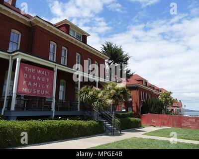 San Francisco, USA. 16 Mai, 2018. 16. Mai 2018, in den USA, San Francisco: Die Walt Disney Familie Museum ehrt neun legendäre Disney Künstlern, auch bekannt als die "Neun alten Männer", mit einer Ausstellung, die bis Januar 2019 laufen wird. Quelle: Barbara Munker/dpa/Alamy leben Nachrichten Stockfoto