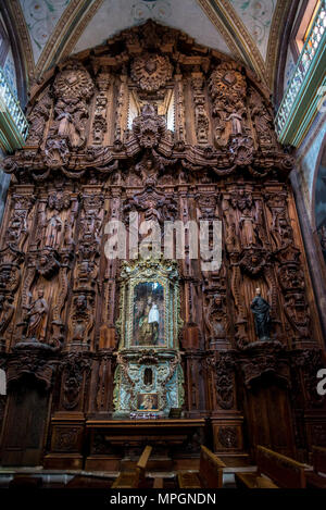 Kirche der Grito, aus dem 18. Jahrhundert Dolores Pfarrkirche, wo Miguel Hidalgo, der "Schrei von Dolores" rallyesport Menschen bis zum Aufstieg gesprochen, Dolores Hidalgo, Stockfoto