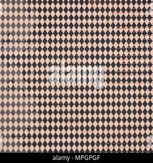 Schwarz und Beige Lutschtabletten wrapper Design Stockfoto