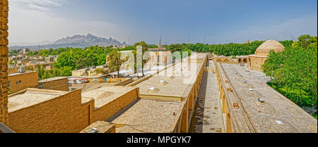 Isfahan Berg im Abstand Stockfoto