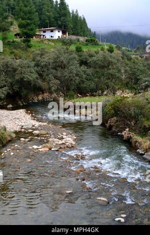 GRANJA PORCON-evangelischen Kooperativen - Departement Cajamarca PERU Stockfoto