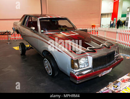 Ein Buick Low Rider, die in der 'Big Zone', der London Motor Show 2018 Stockfoto