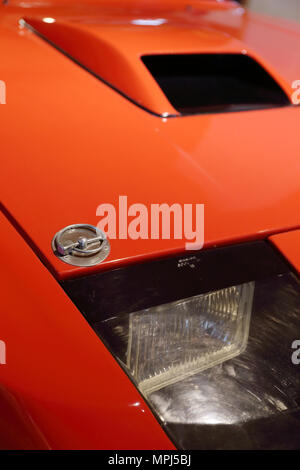 Close-up Detail eines Porsche 924 Carrera GT Stockfoto