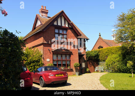 Das Old School House in Knapton Village, Norfolk, England, Großbritannien Stockfoto