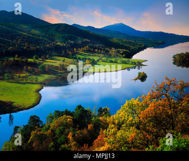 GB - Schottland: Loch Tummel von Queen es View in Tayside Stockfoto