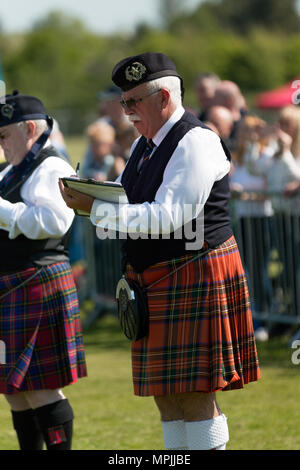 Die britische Pipe Band Championships 2018 Stockfoto