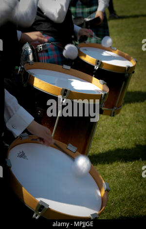 Die britische Pipe Band Championships 2018 Stockfoto