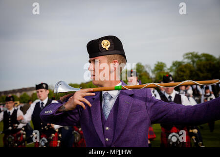 Die britische Pipe Band Championships 2018 Stockfoto