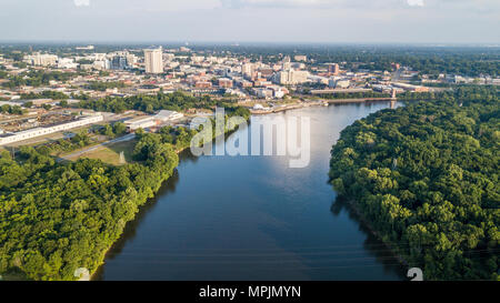 Gun Insel Rutsche, Montgomery, Alabama, USA Stockfoto