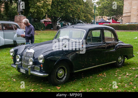 1956 Armstrong-Siddeley Sapphire 236 Auto in Halle im Parliament House Gardens, Hobart, Tasmanien, Australien Stockfoto