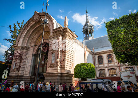 Hidalgo Markt, Guanajuato, Stadt im zentralen Mexiko Stockfoto