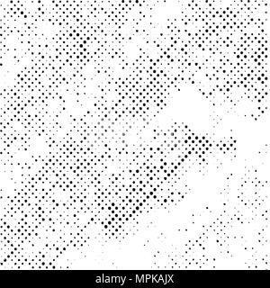 Halbton Hintergrund. Gepunktete abstrakte Textur Stock Vektor