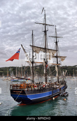 Frankreich. DOUARNENEZ - Juli 20, 2012: Festival der Segeln in den Hafen von Brest: Frankreich. DOUARNENEZ - Juli 20, 2012 Stockfoto