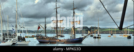 Frankreich. DOUARNENEZ - Juli 20, 2012: Festival der Segeln in den Hafen von Brest: Frankreich. DOUARNENEZ - Juli 20, 2012 Stockfoto