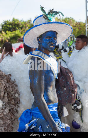 Karneval Street Parade in Punta Cana. Stockfoto