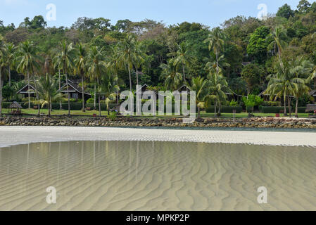 Schönen tropischen Strand auf Koh Kood Insel in Thailand. Stockfoto