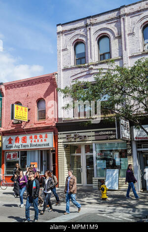 Toronto Kanada, Spadina Avenue, Chinatown, ethnische Nachbarschaft, Restaurant Restaurants Essen Essen Essen Essen Essen gehen Café Cafés Bistro, chinesische Küche, Schild, Logo, Stockfoto