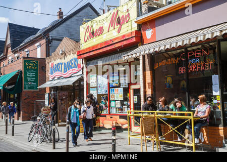 Toronto Kanada, Baldwin Street, Kensington Market, historische Nachbarschaft, Shopping Shopper Shopper Shop Shops Markt Märkte Marktplatz Kauf Verkauf, r Stockfoto