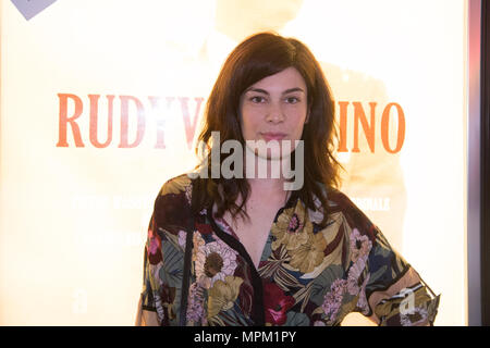 Roma, Italien. 23 Mai, 2018. Die italienische Schauspielerin Rosa Palasciano Premiere in Rom im Kino Adriano der italienischen Film "Rudy Valentino" Credit: Matteo Nardone/Pacific Press/Alamy leben Nachrichten Stockfoto