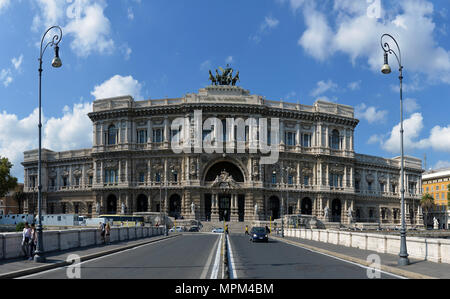 Rom, Italien, 12. September 2014: Die obersten Kassationsgericht im Palast der Justiz in Rom. Rom, Italien, 12. September 2014 Stockfoto