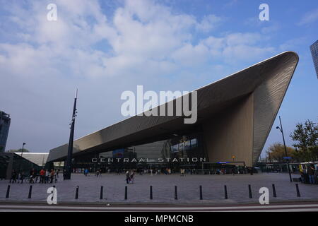 Rotterdam Centraal Station Niederlande Stockfoto