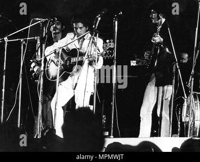 BOB DYLAN UND DIE BAND, ISLE OF WIGHT POP FESTIVAL 1970 Stockfoto