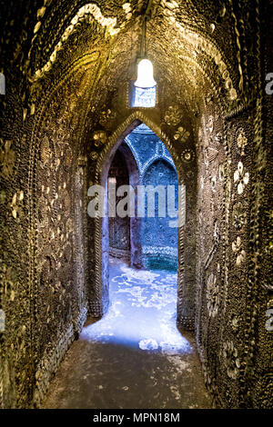 Shell Grotte in der Küstenstadt Ramsgate, Großbritannien Stockfoto
