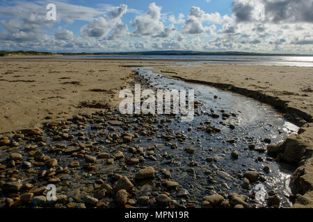 Vereinigtes Königreich, Schottland, Highland, Sutherland, Caithness, Thurso, Dunnett Beach in der Nähe von Castletown Stockfoto