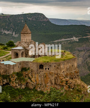 Mit Blick auf das Kloster Khor Virap in Armenien Stockfoto