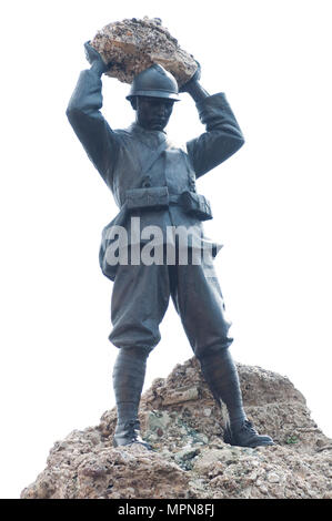 Italien, Lombardei, Pandino ., Memorial Mahnmal von Pietro Kufferle Stockfoto