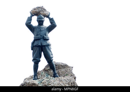 Italien, Lombardei, Pandino ., Memorial Mahnmal von Pietro Kufferle Stockfoto