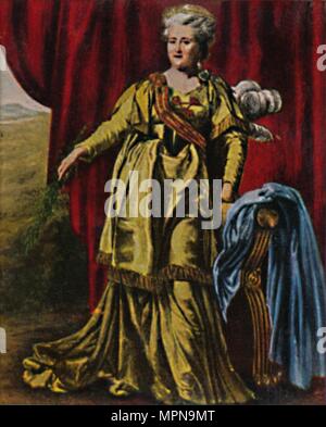 "Kaiserin Katharina II. Von Rußland 1729-1796. - Grafik von Lewitzky', 1934. Artist: Unbekannt. Stockfoto