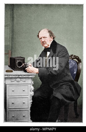 WH Fox Talbot, Britische fotografie Pionier, 1901. Artist: Unbekannt. Stockfoto