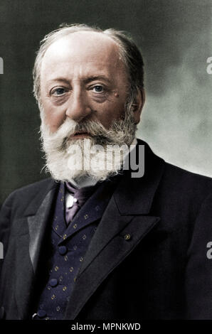 Camille Saint-Saens (1983), französischer Komponist, Organist, Dirigent und Pianist der romantische Stunden Artist: Nadar. Stockfoto