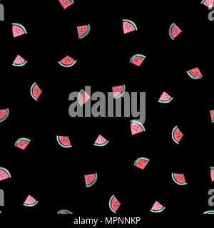 Wassermelonen Muster Stockfoto