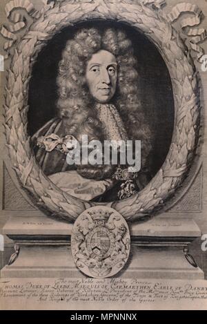 Thomas Osborne, 1st Duke of Leeds, englischer Staatsmann, c 1694 (1894). Artist: Robert White. Stockfoto