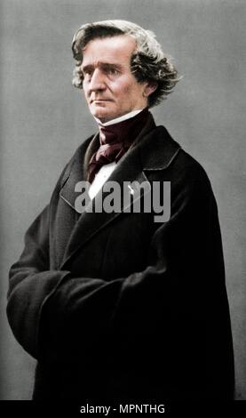 Hector Berlioz (1803-1869), französischer Komponisten. Artist: Nadar. Stockfoto