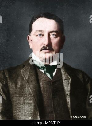 "Cecil Rhodes', (1853-1902), britischer südafrikanischer Unternehmer und Staatsmann, 1894-1907. Künstler: Alexander Bassano. Stockfoto