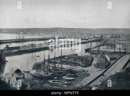"Jersey - St. Helier', 1895. Artist: Unbekannt. Stockfoto