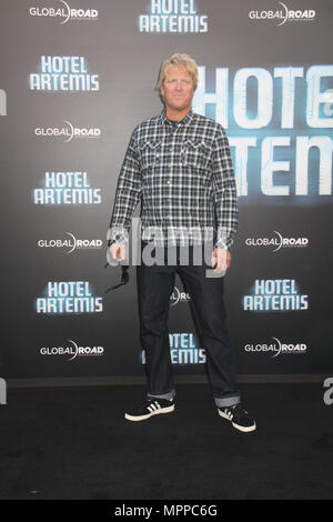 Jake Busey 03/20/2018 Die Los Angeles Premiere von "Hotel Artemis' im Regency Bruin Theater in Los Angeles, CA Foto: Cronos/Hollywood Nachrichten gehalten Stockfoto