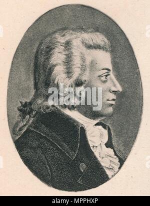 'Mozart', 1895. Schöpfer: Unbekannt. Stockfoto