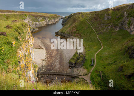 Vereinigtes Königreich, Schottland, Highland, Sutherland, Durness, Smoo Höhle Stockfoto