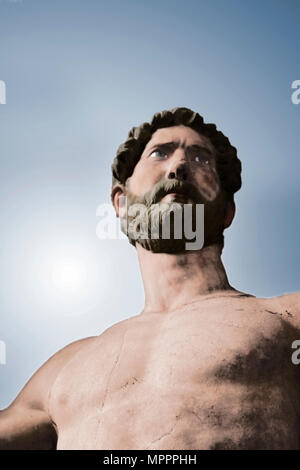 Statue des römischen Kaisers Hadrian, erste Hälfte des zweiten Jahrhunderts. Artist: Unbekannt. Stockfoto